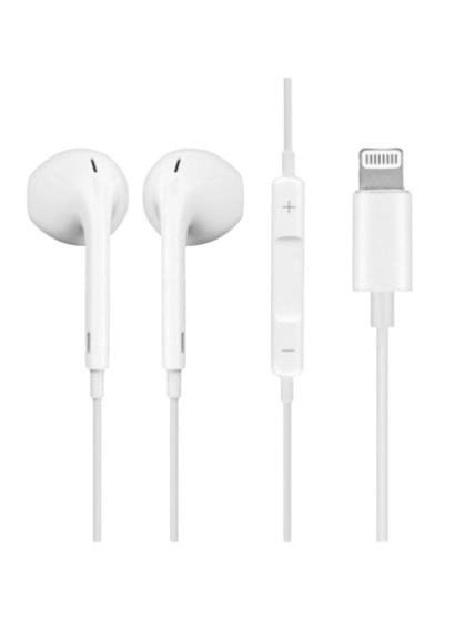 Навушники з мікрофоном Apple EarPods lightning A1748 (MMTN2) Original (з комплекту)